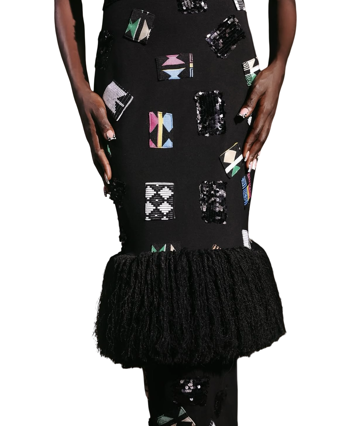 Adora Patchwork Dress