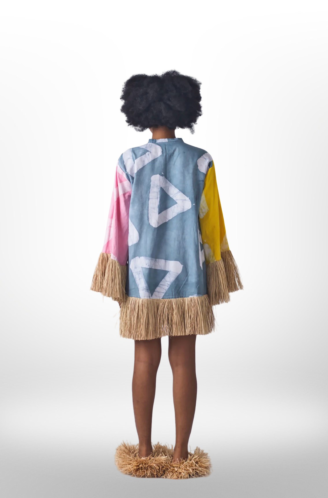 Raffia Doll Mini Dress