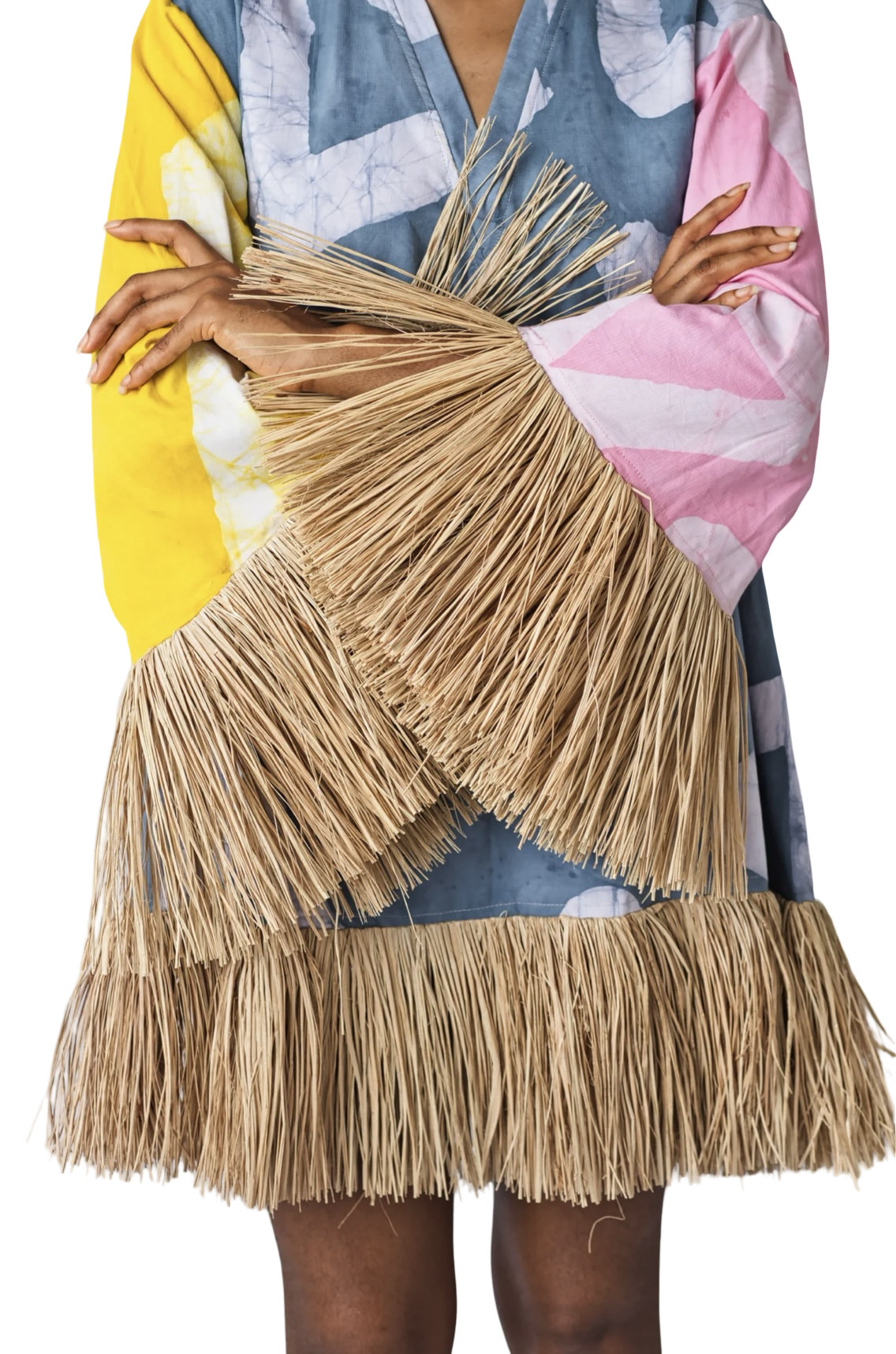 Raffia Doll Mini Dress